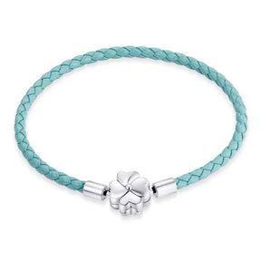 Pulsera de trébol azul de Maresias