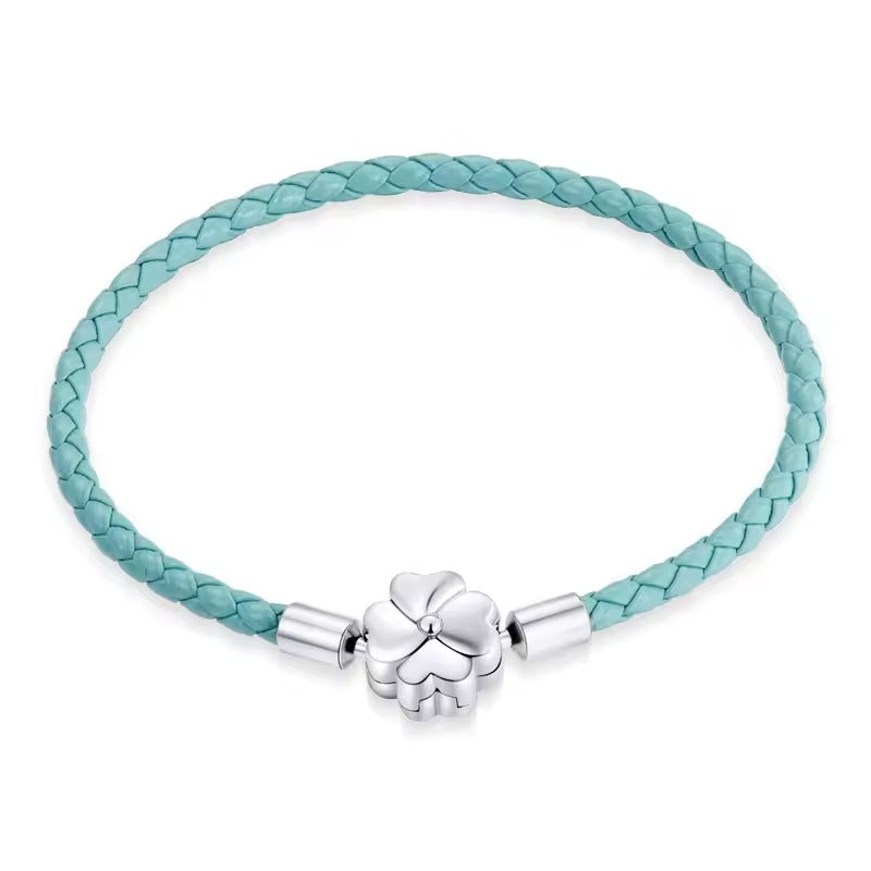 Pulsera de trébol azul de Maresias